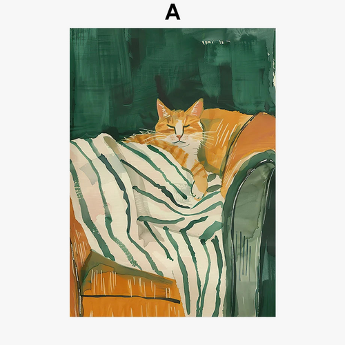 affiche-d-corative-femme-chat-abstrait-pour-d-coration-murale-6.png