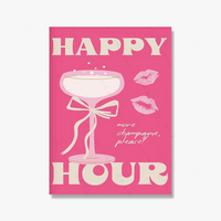affiche de citation disco mon chéri pour décoration murale cuisine