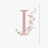 affiche photo personnalisée fleur sauvage pour décoration enfant