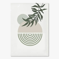 affiches boho géométriques soleil lune pour décoration intérieure