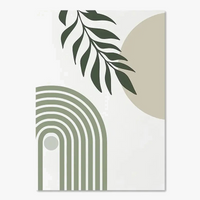 affiches d'art mural boho géométriques abstraites pour décoration intérieure
