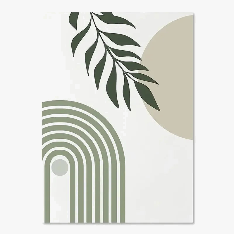 affiches d'art mural boho géométriques abstraites pour décoration intérieure