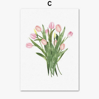 affiches de pâques lapin radis oeuf fleur décorations printanières