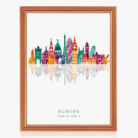 affiches et impressions des skylines de grandes villes