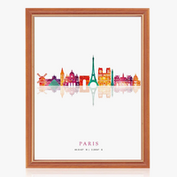 affiches et impressions des skylines de grandes villes
