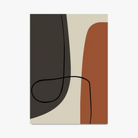 affiches murales abstraites géométriques décoration intérieure moderne