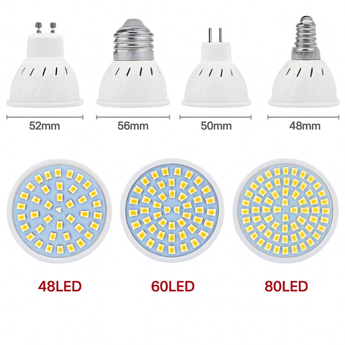 Ampoule E27 à LED encastrable - vue 3 sur 2