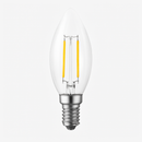 Ampoule LED ovale E14 à incandescence filament Edison