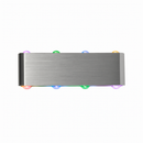Applique chromé avec LED de couleur Sconce