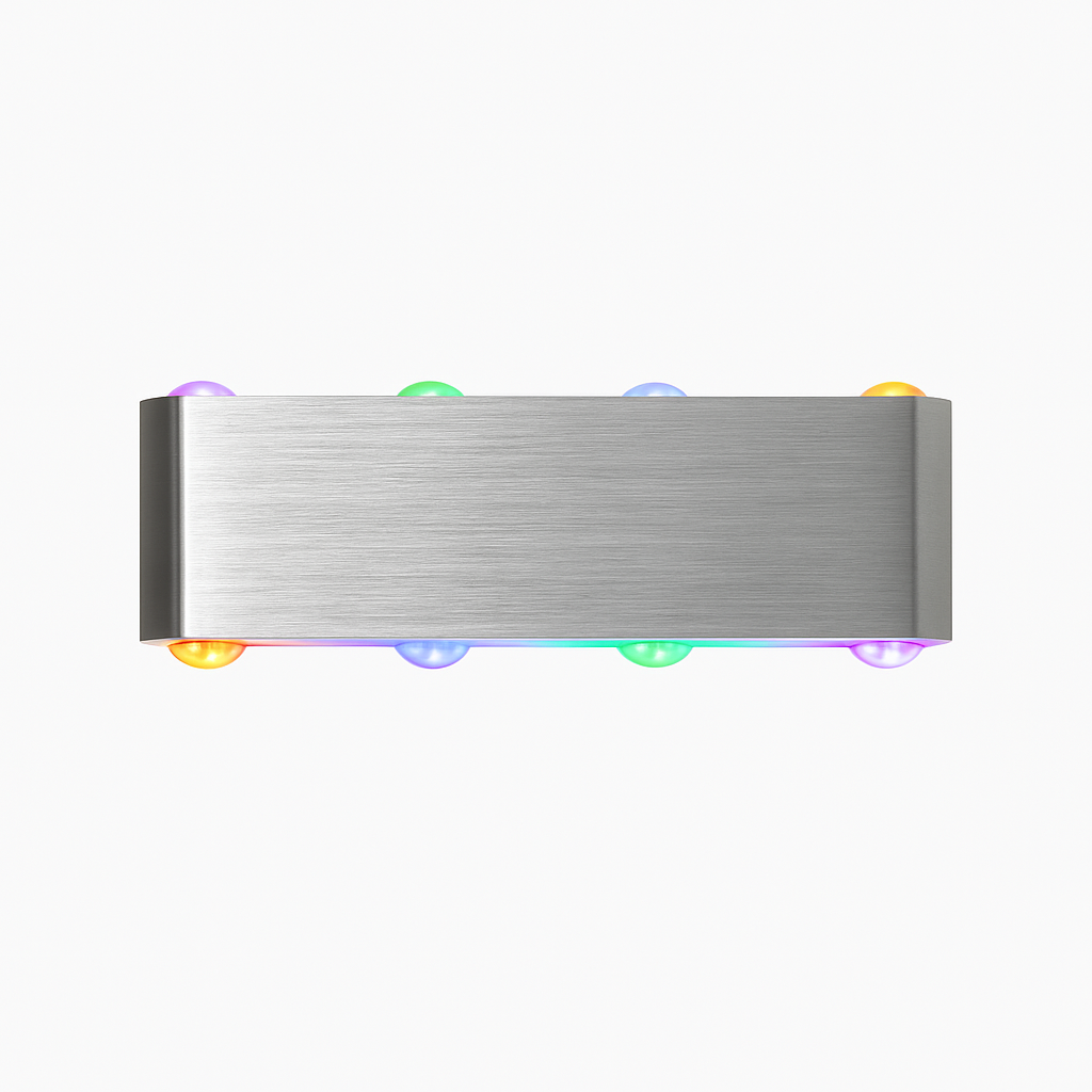 Applique chromé avec LED de couleur Sconce - vue 5 sur 11