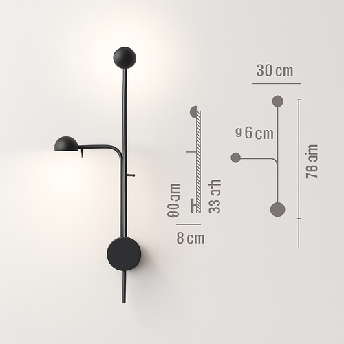Applique design à LED ajustable Foyer - vue 10 sur 10