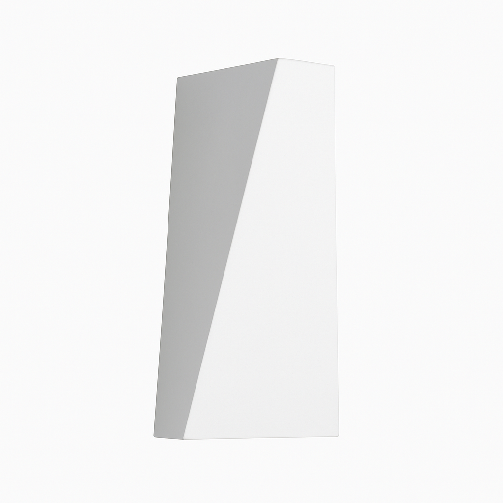 Applique design LED cubique (noir ou blanc) - vue 3 sur 4