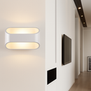 Applique design LED en aluminium blanc Sconce