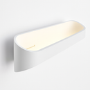 Applique design LED en aluminium blanc Sconce