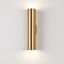 Applique design tube cylindrique doré à LED