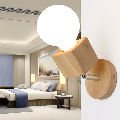 Applique en bois ajustable Oak Wood - vue 2 sur 3