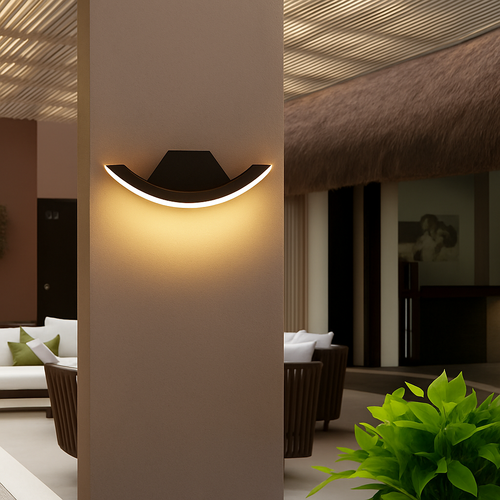 Applique extérieur arrondie à LED Garden - vue 3 sur 6