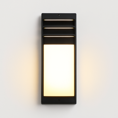 Applique extérieur à LED au design arrondi Wall - vue 4 sur 5