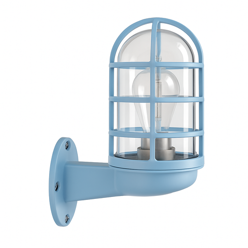 Applique extérieur LED de couleur à cages cylindriques - vue 2 sur 6