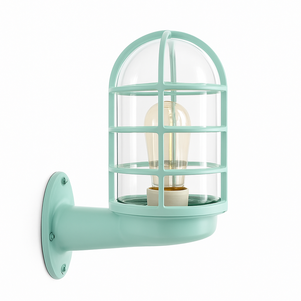 Applique extérieur LED de couleur à cages cylindriques - vue 6 sur 6