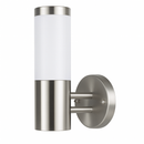 Applique extérieur LED design chromé Milky