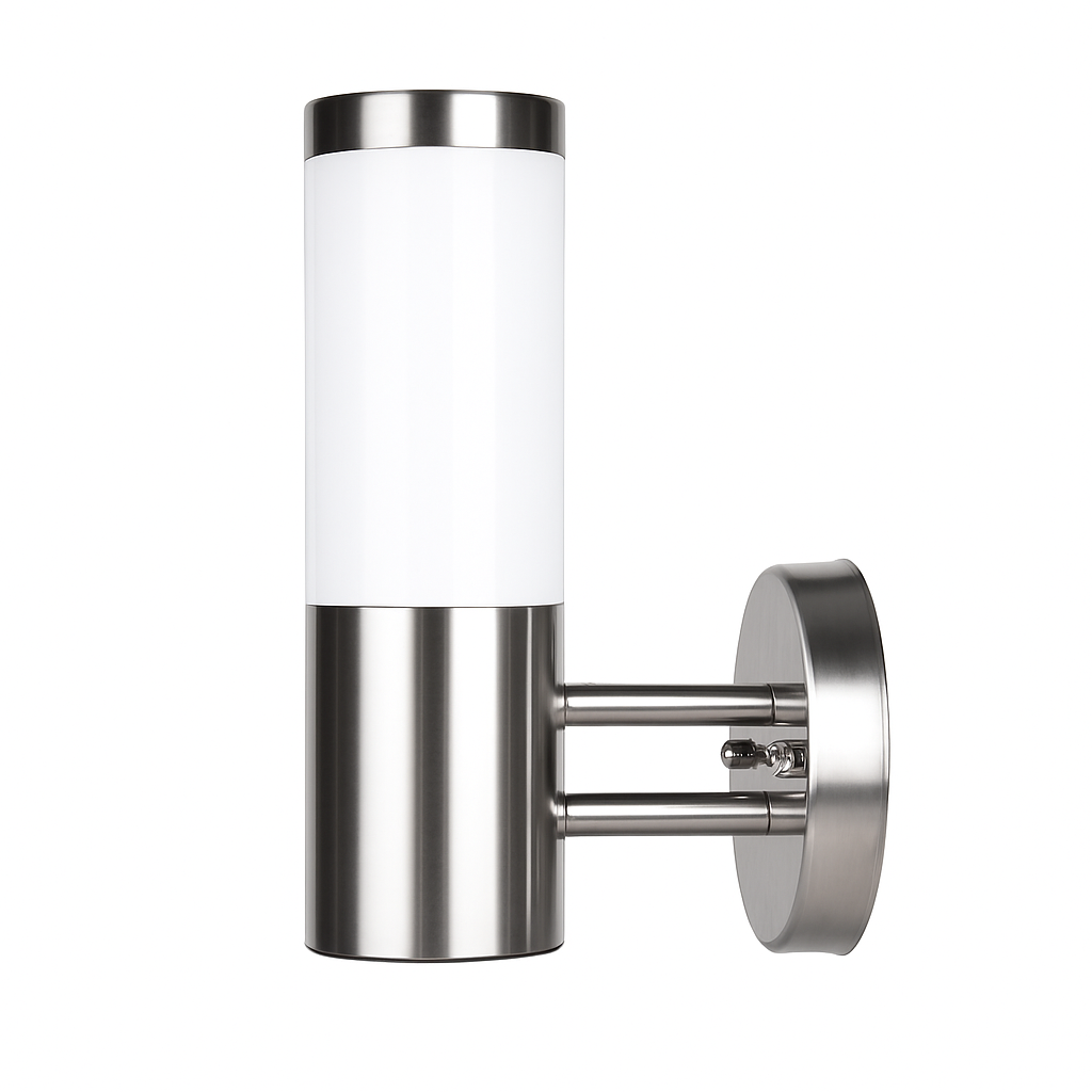 Applique extérieur LED design chromé Milky - vue 4 sur 4