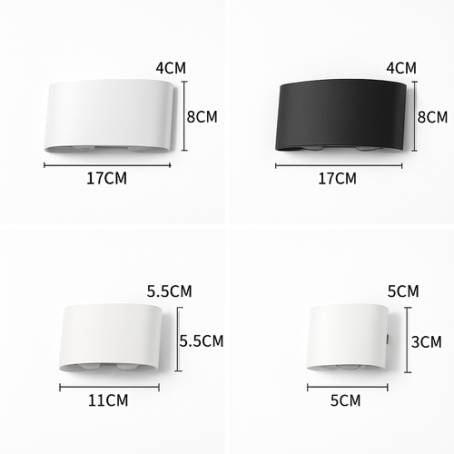 Applique extérieur LED Porch (noir ou blanc) - vue 11 sur 10