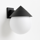 Applique extérieur LED socle et boule Acrylic