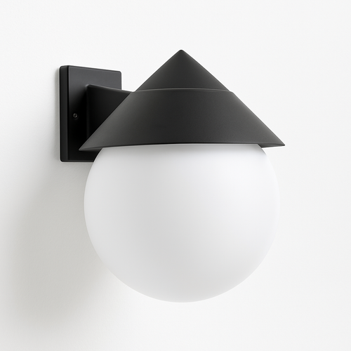 Applique extérieur LED socle et boule Acrylic - vue 2 sur 6