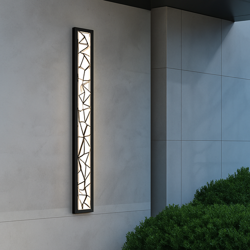Applique extérieure étanche LED grande applique IP65 en aluminium lumière jardin Villa porche applique lumière 110V 220V applique Luminaire - vue 7 sur 6