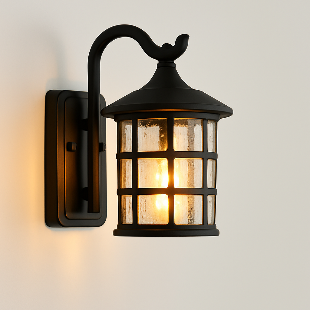 Applique extérieure étanche pays américain rétro allée balcon lampe jardin chevet Style européen extérieur pluie applique murale - vue 7 sur 8