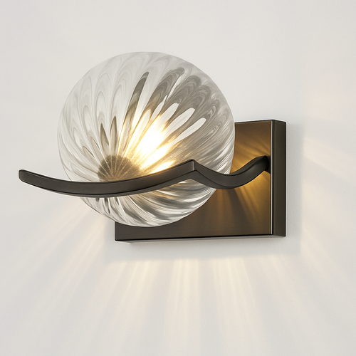 applique led moderne avec abat-jour en verre pour hôtels - vue 3 sur 10