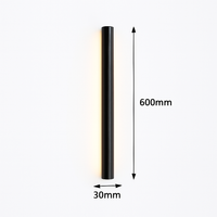applique led moderne intérieur angle style nordique longue