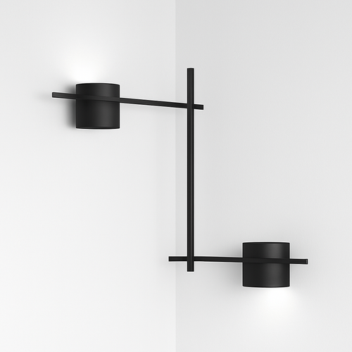 applique led moderne intérieur angle style nordique longue - vue 5 sur 19