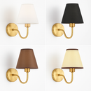 applique led moderne tissu murale