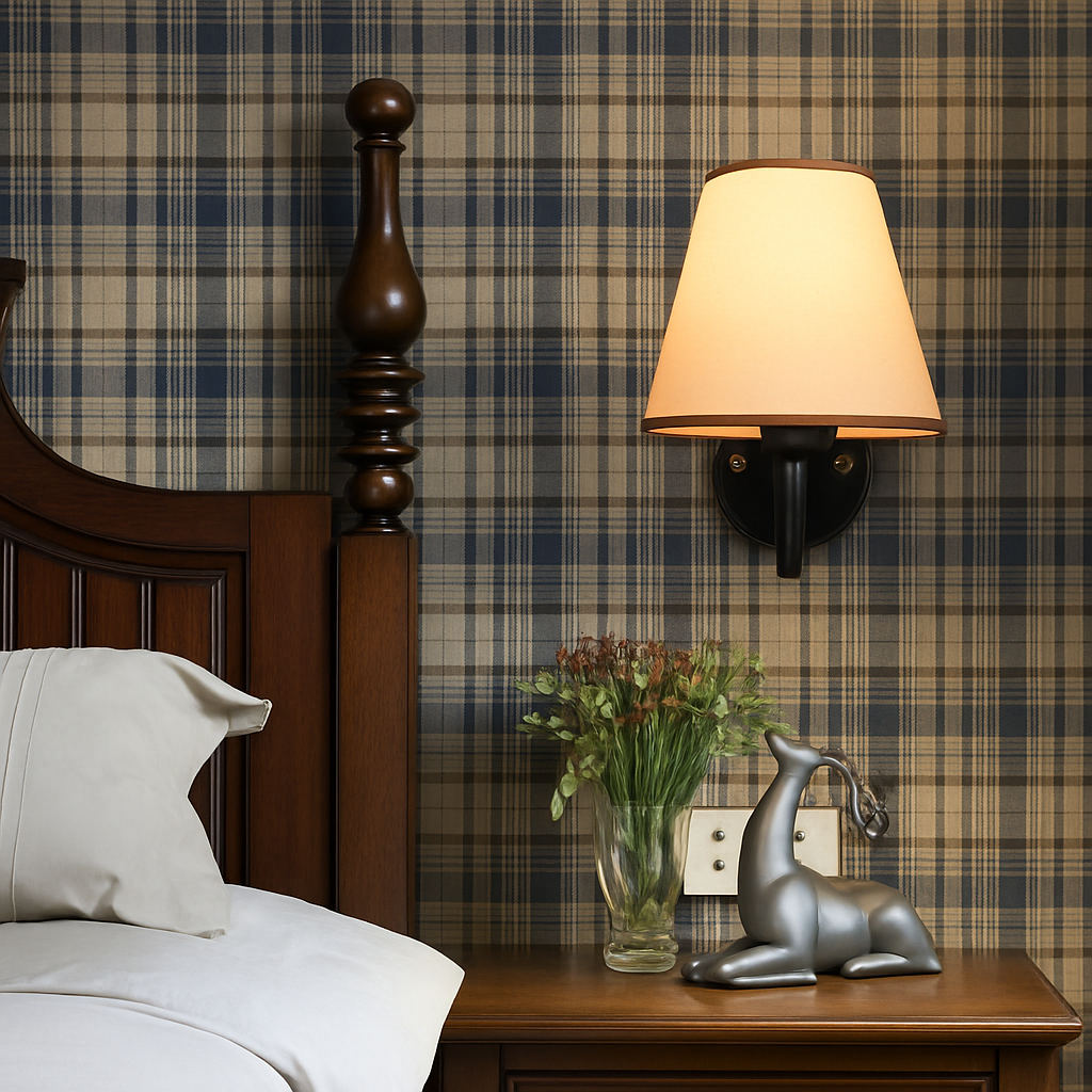 applique led moderne tissu murale - vue 5 sur 17