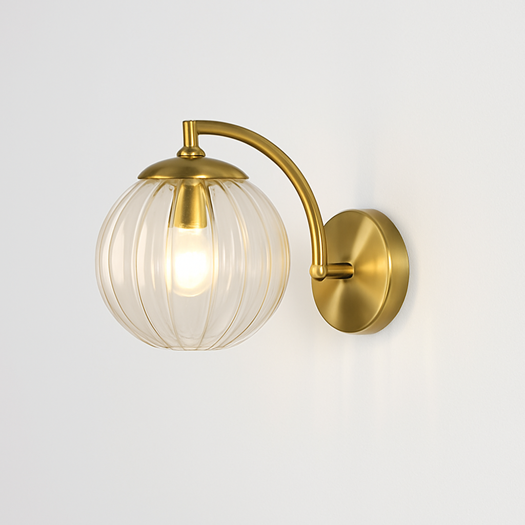 applique led moderne verre minimaliste - vue 5 sur 12