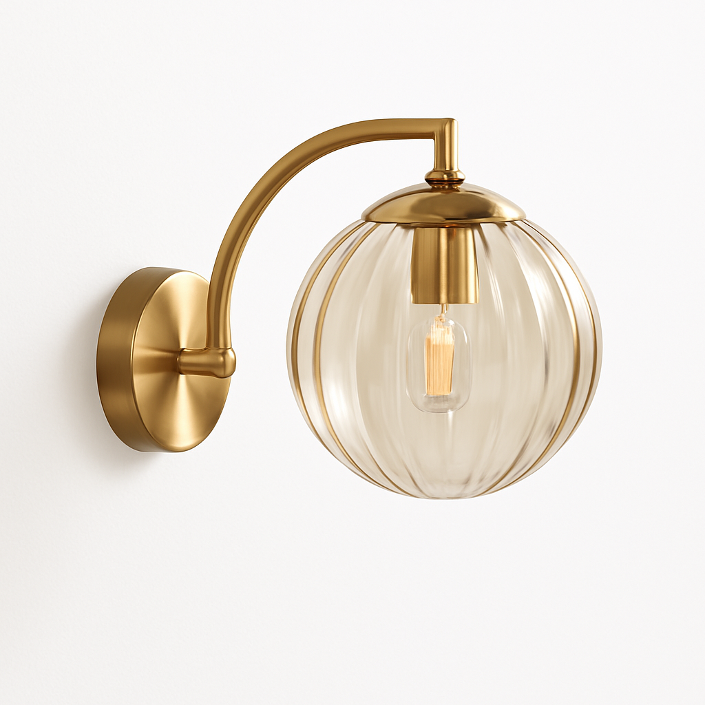 applique led moderne verre minimaliste - vue 6 sur 12