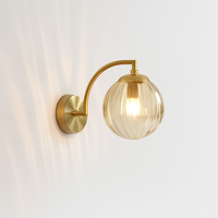 applique led moderne verre minimaliste
