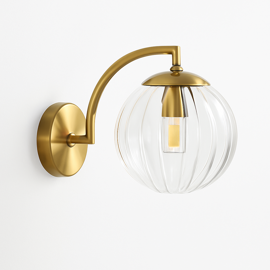 applique led moderne verre minimaliste - vue 10 sur 12
