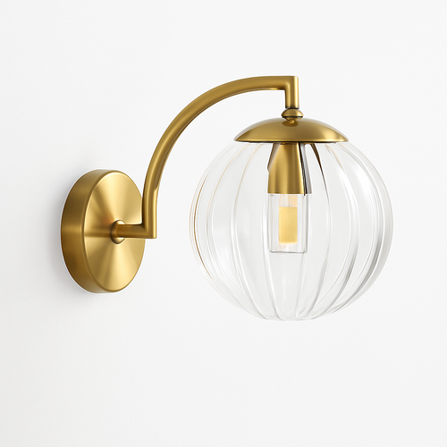 applique led moderne verre minimaliste - vue 11 sur 12