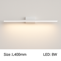 Applique miroir salle de bain à LED rectangulaire Cabinet