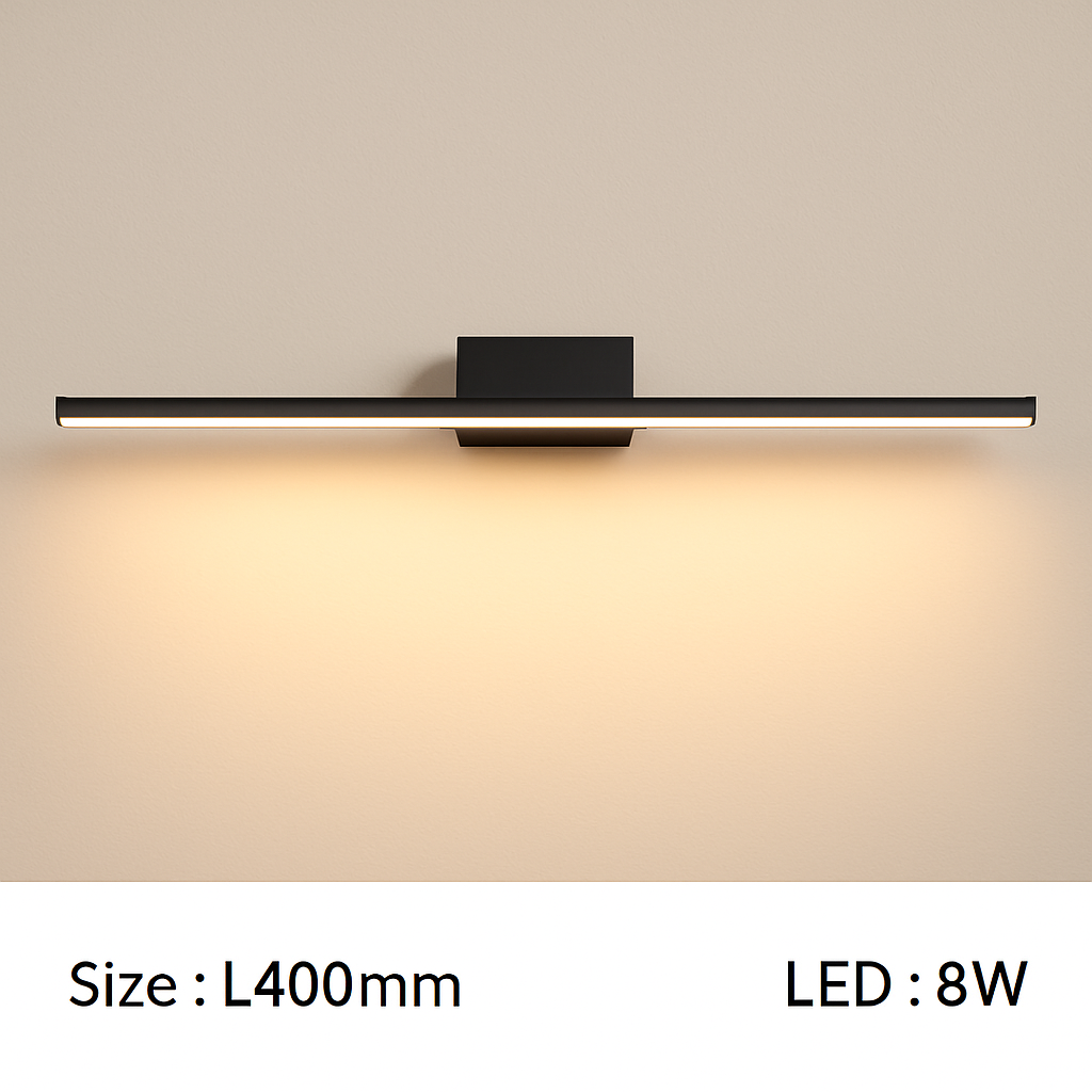Applique miroir salle de bain à LED rectangulaire Cabinet - vue 19 sur 19