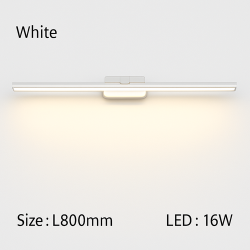 Applique miroir salle de bain à LED rectangulaire Cabinet - vue 9 sur 19