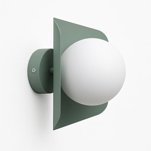 Applique murale avec boule blanche Morden Minimalist à LED (de couleurs) - vue 4 sur 6