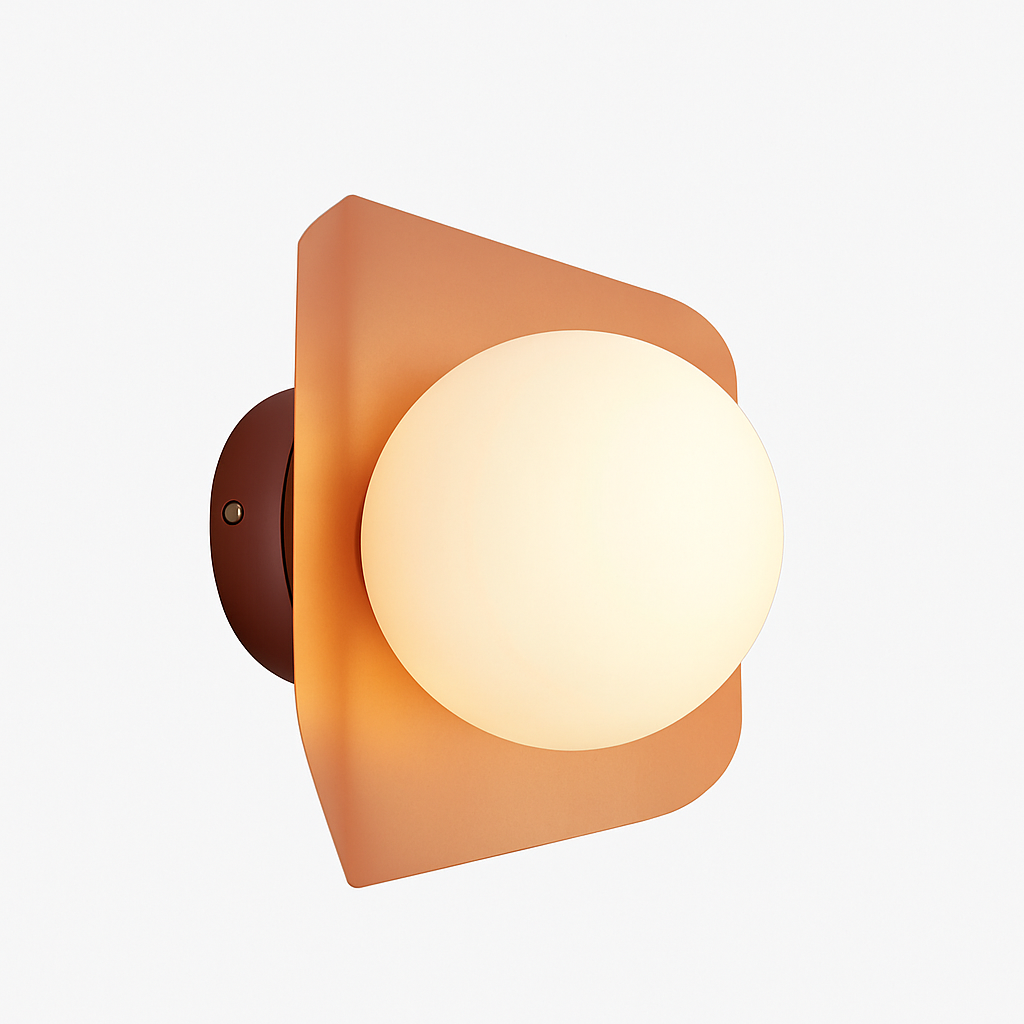 Applique murale avec boule blanche Morden Minimalist à LED (de couleurs) - vue 4 sur 6