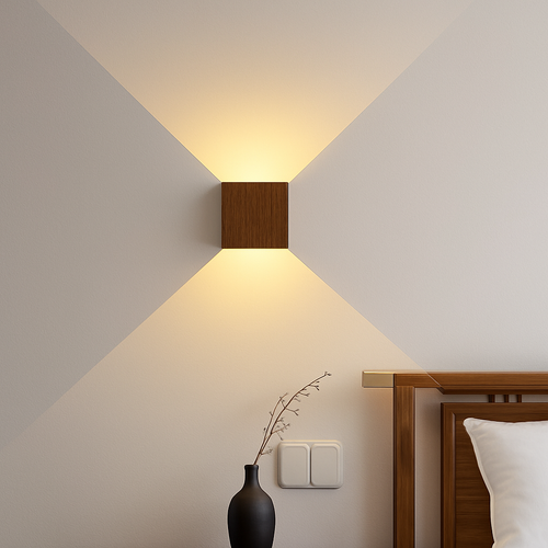 applique murale bois nordique décorative d'intérieur idéale - vue 5 sur 8