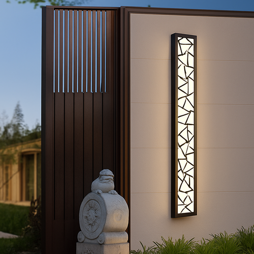 Applique murale d'extérieur étanche à LED - vue 3 sur 9