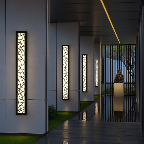 Applique murale d'extérieur étanche à LED - vue 5 sur 9