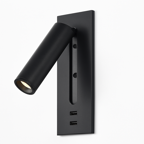 applique murale d'intérieur haute qualité avec chargeur usb - vue 2 sur 12